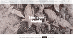 Desktop Screenshot of mariannemanda.com